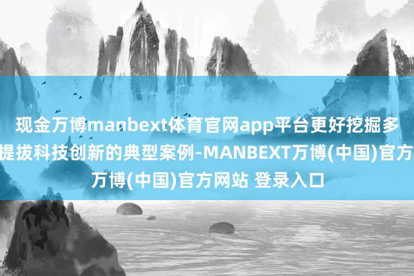 现金万博manbext体育官网app平台更好挖掘多档次成本市集提拔科技创新的典型案例-MANBEXT万博(中国)官方网站 登录入口